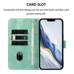 Line Splicing Buckle Retro Leather Phone Case, For iPhone 15 Pro Max, For iPhone 15 Pro, For iPhone 15 Plus