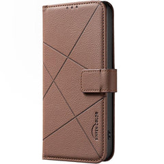 Geometric Pattern RFID Leather Phone Case, For iPhone 12 Pro Max, For iPhone 11 Pro Max, For iPhone 11, For iPhone 11 Pro