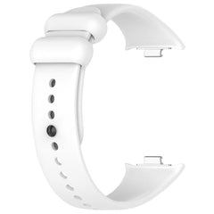 xDfind Solid Color Black Buckle Silicone Watch Band, For Redmi Watch 6 / 5 / Xiaomi Band 9 Pro, For Redmi Watch 6 / Watch 5 / Watch 4