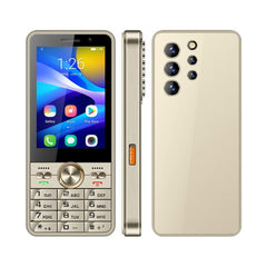 UNIWA XS24 Keypad Phone, 2GB+16GB, 3.5 inch Android 8.1 Mediatek MT6737M Quad Core, Flashlights, Network: 4G, Support Google Store, EU Plug, US Plug, UK Plug, AU Plug