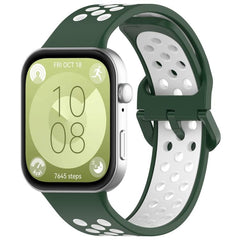 xDfind Two Color Silicone Sports Watch Band, For Huawei Watch Fit 5 / Fit 5 Pro / Fit 4