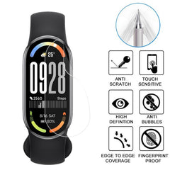 5pcs xDfind Soft Hydrogel Film Full Cover Front Protector, For Xiaomi Smart Band 10, For Xiaomi Redmi Watch 5, For Xiaomi Smart Band 9 Pro, For Xiaomi Redmi Watch 5 Lite, For Xiaomi Redmi Watch 5 Active, For Xiaomi Smart Band 9 NFC                     ...