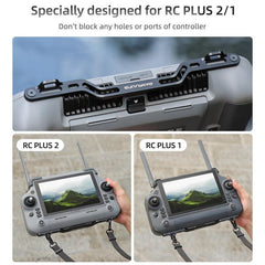 Sunnylife Controller Hanger Bracket with PU Leather Strap Shoulder Belt, For DJI RC Plus 2 / 1