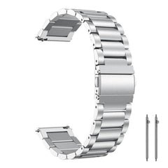 xDfind Three Beads Stainless Steel Watch Band, 14mm, 18mm, 20mm