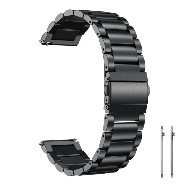 xDfind Three Beads Stainless Steel Watch Band, 22mm