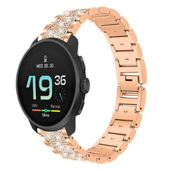 xDfind Diamond Jewelry Steel Watch Band, 22mm For Suunto Race S / Race / 9 Peak / 5 Peak, 20mm For Garmin Forerunner 570 42mm/245/645/158, 22mm For Garmin Venu 3 / vivoactive4, 20mm For Garmin venu 2 / venu / Sq2 / Sq                                   ...