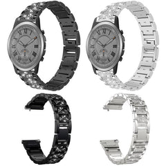 xDfind Diamond Jewelry Stainless Steel Watch Band, For Fossil Q Machine Hybrid Watch 22mm