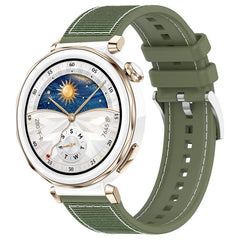 xDfind Hybrid Nylon Braid Silicone Watch Band, 22mm For Huawei Watch GT5/GT5 Pro/4/4 Pro, 20mm For Huawei Watch GT4 / GT3 / GT2