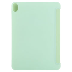 Silicone 3-Folding Full Coverage Leather Case, For iPad Air 2022 / 2020 10.9