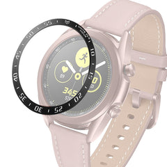 Smart Watch Steel Bezel Ring, A Version, For Samsung Galaxy Watch 3 41mm, For Samsung Galaxy Watch 3 45mm