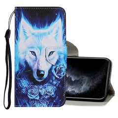 Coloured Drawing Pattern Horizontal Flip PU Leather Case with Holder & Card Slots & Wallet & Lanyard, For iPhone 11 Pro