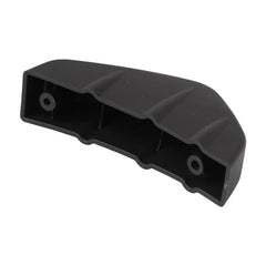 4 PCS Car General Shark Fin Rear Spoiler Bumper Chassis Decoration, Black