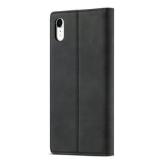 LC.IMEEKE Strong Magnetism Ultra-thin Horizontal Flip Shockproof Matte TPU + PU Leather Case with Holder & Card Slots & Wallet, For iPhone XR, For iPhone XS Max, For iPhone 6 / 6s, For iPhone 6 Plus / 6s Plus