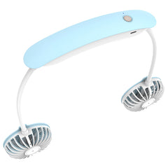 F6 Outdoor Mini Hanging Neck Fan USB Charging Lazy Small Fan
