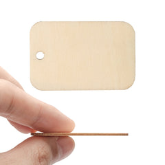 XTOOL KA020132000 150 PCS Rectangular Wood Piece Engraving Machine Consumables with Hole