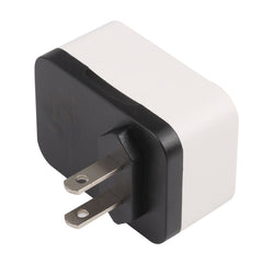 WN-2018 Dual USB Travel Charger Power Adapter Socket, US Plug, US Plug