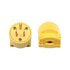 5-15P 125V Detachable Plug Adapter 15A Tripolar Power Adapter, US Plug