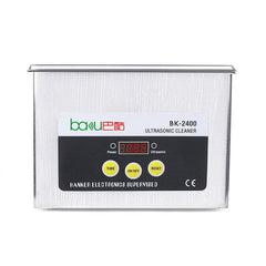 BAKU BK-2400 35W 0.8L LCD Display Ultrasonic Cleaner, AC 220V, BK-2400 35W 0.8L 220V