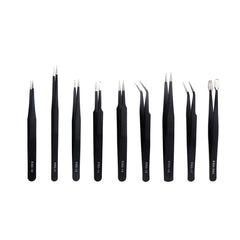 JF-8142 Metal Tweezers Repairing Disassemble Tool Kit, JF-8142