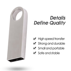 64GB Metal USB 2.0 Flash Disk, 64GB