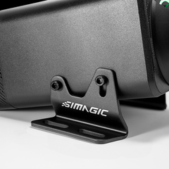 Simagic EVO side mounting bracket for Alpha EVO wheelbases, rigid mount for Trak Racer UK wheel accessories, shown in the image.