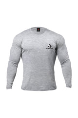 XAPE Graffiti Long Sleeve Tee - Sports Grey