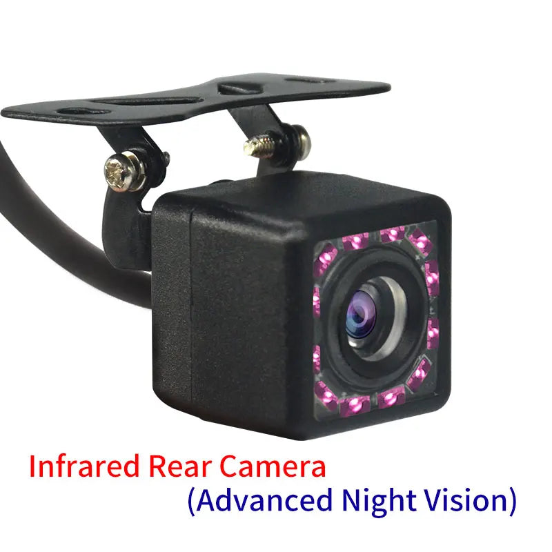 Eliteridegear Hippcron car rear view camera with 4 LED night vision, waterproof CCD lens, 170° wide-angle HD video for reversing and parking