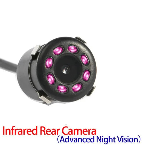 Eliteridegear Hippcron car rear view camera with 4 LED night vision, waterproof CCD, 170° HD video for reversing and parking.