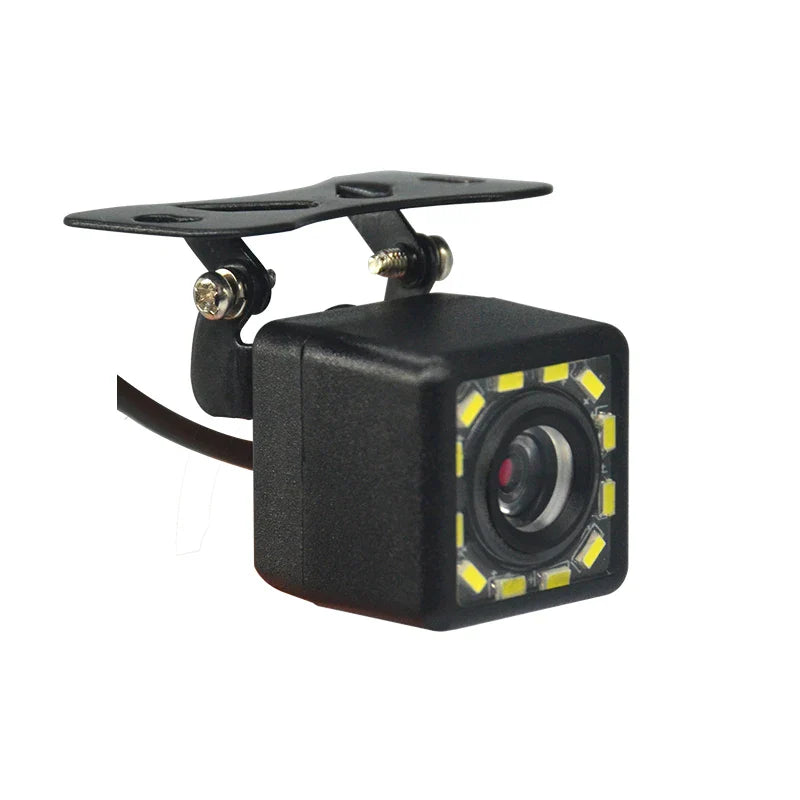 Hippcron Eliteridegear rear view camera with 4 LED night vision, waterproof CCD, 170-degree HD video for auto parking and reversing.