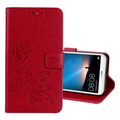 For Huawei Mate 10 Lite Rose Embossed Horizontal Flip Environmental PU Leather Case with Holder & Card Slots & Wallet, For Huawei Mate 10 Lite, Huawei Mate 10 Lite