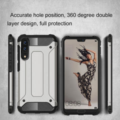 For Huawei  P20 Full-body Rugged TPU + PC Combination Back Cover Case , Huawei P20, For Huawei P20
