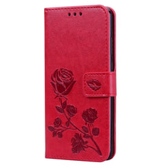 Rose Embossed Horizontal Flip PU Leather Case for Huawei P20, with Holder & Card Slots & Wallet, For Huawei P20, Huawei P20