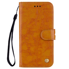 Business Style Oil Wax Texture Horizontal Flip Leather Case for Huawei Honor 8X, with Holder & Card Slots & Wallet, For Huawei Honor 8X