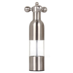 MICLAN Stainless Steel 304 Rudder Shape Grinder Pepper Grinding Machine, Size : S, S