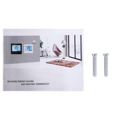 BHT-1000-GA-WIFI 3A Load Water Heating Type Touch LCD Digital WiFi Heating Room Thermostat, Display Clock / Temperature / Periods / Time / Week / Heat etc., BHT-1000 3A (Black), BHT-1000 3A (White)