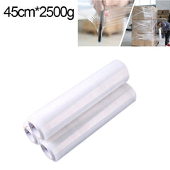 PE Transparent Stretch Wrap Film(Width: 45cm, Length: 320m), Width: 45cm, Length: 320m