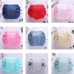 Travel Large Volume Drawstring Bag Cosmetic Sundries Storage Bag, Red, Black, Pink, Light Grey, Light Pink, Mint Green, Navy Blue