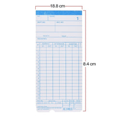 90 PCS Paper Time Card, Paper Time Card