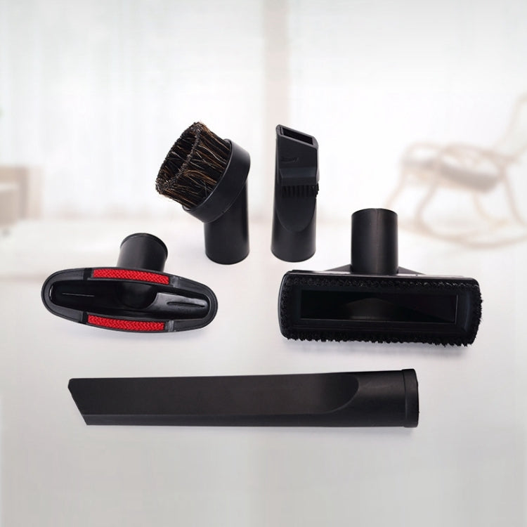 5 PCS Household Vacuum Cleaner Brush Head Set, Inner Diameter : 32mm, Brush Head Set