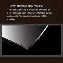 Portable Conical Burr Mill Manual Spice Herbs Hand Grinding Machine Coffee Grinder, Capacity: 36g, Portable Conical