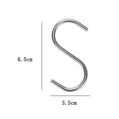kn082 10 in 1 Stainless Steel Kitchen Tool Hook Set, 10 in 1 Hook Set