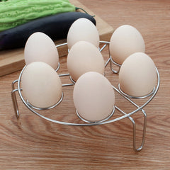 Steamer Rack Basket Egg Vegetable Steaming Trivet for Instant Pot Pressure Cooker, Diameter: 17.5cm, Height: 8cm, Diameter: 17.5cm, Height: 8cm