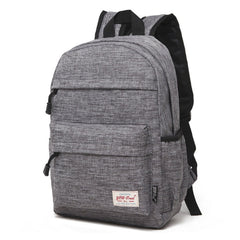 Universal Multi-Function Canvas Cloth Laptop Computer Shoulders Backpack Students Bag for 13-15 inch, Size: 36x25x10cm