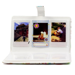Dessert Pattern 3 inch DIY PU Mini Creativity Insert Type 32 Pages Exquisite Photo Album for Polaroid, Dessert