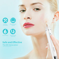 Xpreen XPRE061 Professional Dark Spot Remover Freckle Tattoo Chargeable Wart Mole Remover, with LED Screen and Spotlight