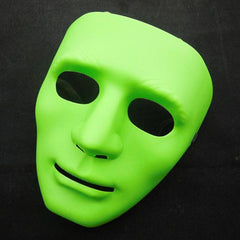 Halloween Festival Bboy Hip-hop Street Step Masquerade Mask, Size: 18-19cm, Random Color Delivery, Bboy Hip-hop