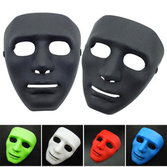 Halloween Festival Bboy Hip-hop Street Step Masquerade Mask, Size: 18-19cm, Random Color Delivery, Bboy Hip-hop