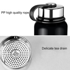 610ml Outdoor Vacuum Stainless Steel Heat Insulation Cup Portable Large Capacity Sports Bottle, 610ml