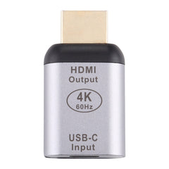 Type-C / USB-C Female to HDMI Male Aluminium Alloy Adapter, Type-C Female to HDMI Male