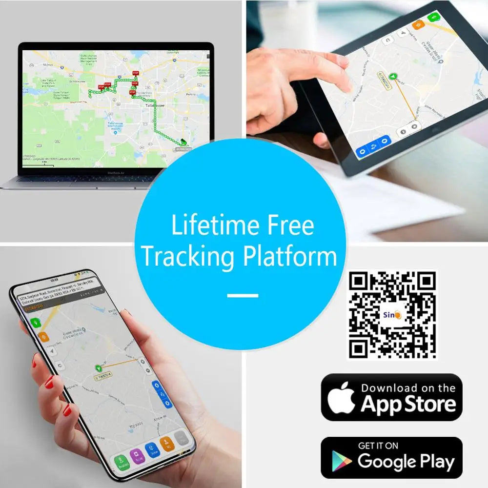 Eliteridegear OBD II GPS tracker with 16-pin OBD plug, car GSM, GPS locator, compatible with iOS and Android apps